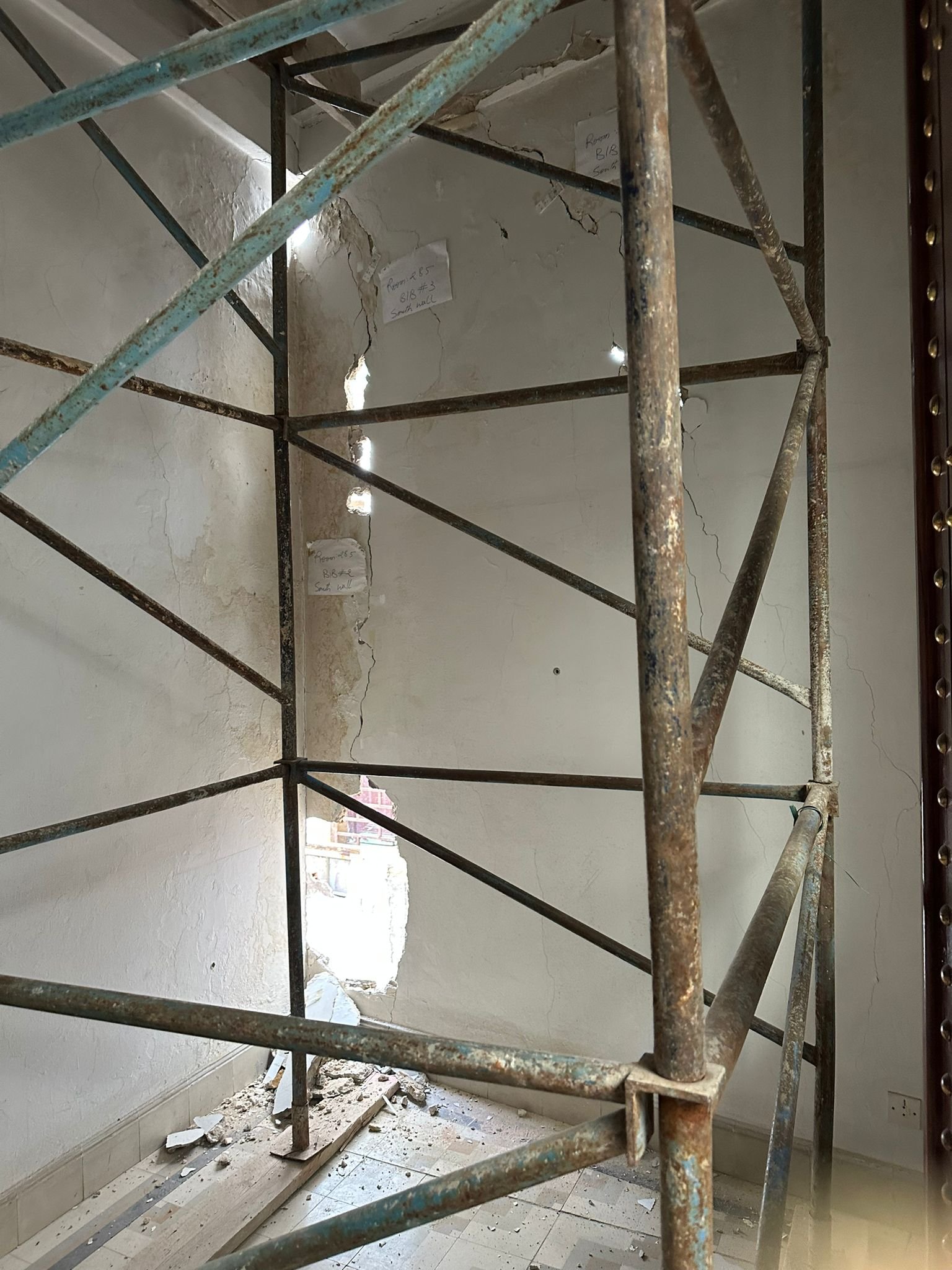 Scaffolding and repairs